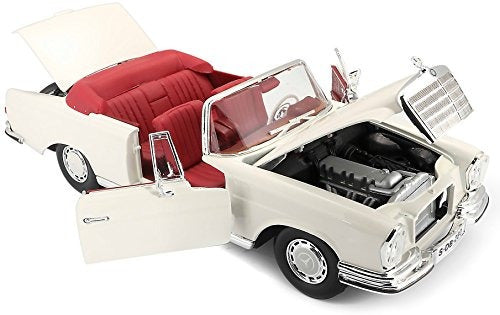 CARRO MERCEDES-BENZ 280SE CABRIO 1967 A ESCALA 1:18