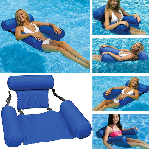 SILLA FLOTANTE INFLABLE PARA PISCINA