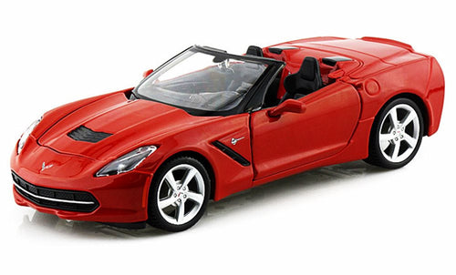 CARRO CHEVROLET CORVETTE STINGRAY 2014  A ESCALA 1:18