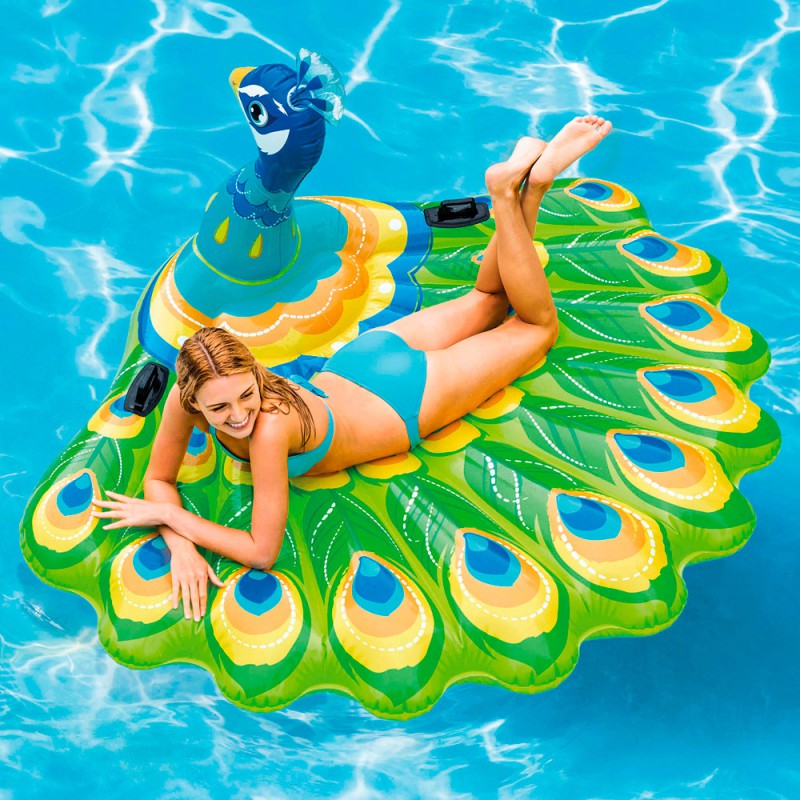 INFLABLE PAVO REAL