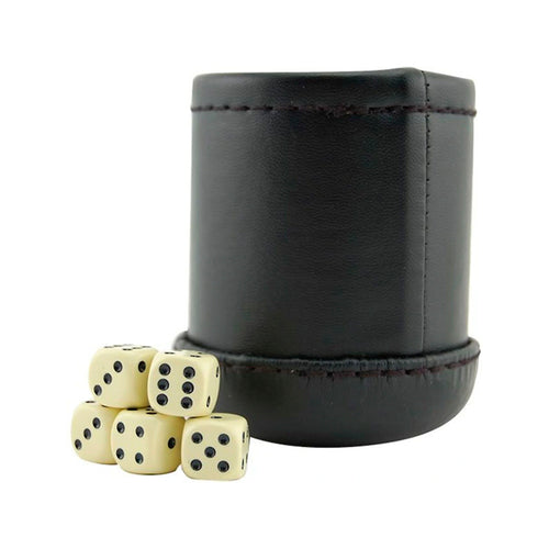 COPA DE DADOS DE LUJO CON DADOS DE POKER