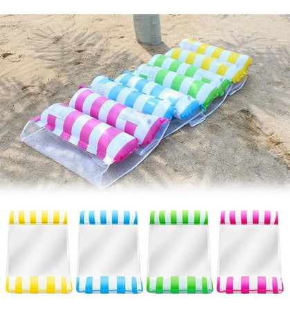 CAMA HAMACA INFLABLE PARA PISCINA
