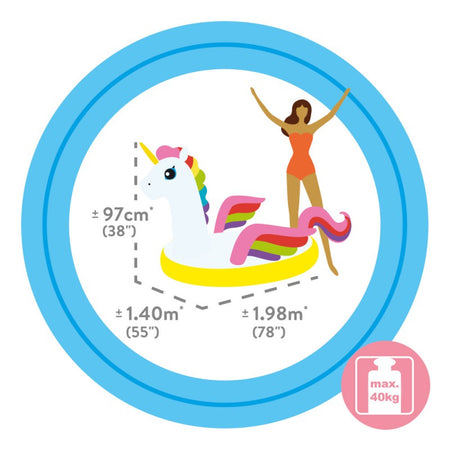 INFLABLE UNICORNIO