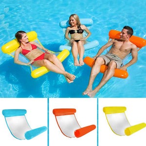 CAMA HAMACA INFLABLE PARA PISCINA