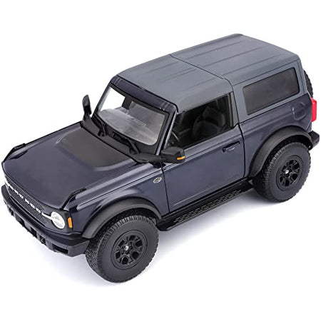 FORD BRONCO WILDTRAK 2DR 2021 A ESCALA 1:18 COLOR: ANTI BLUE