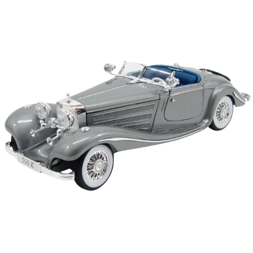 CARRO M-B 500 K TYP SPECIALROADSTER 1936 A ESCALA 1:18