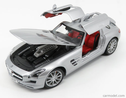 CARRO MERCEDES-BENZ SLS AMG A ESCALA 1:18