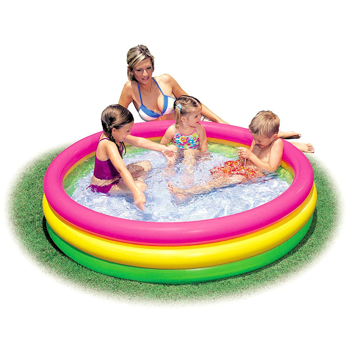 PISCINA INFLABLE 3 AROS SUNSET 147 X 33 CM INTEX 57422NP