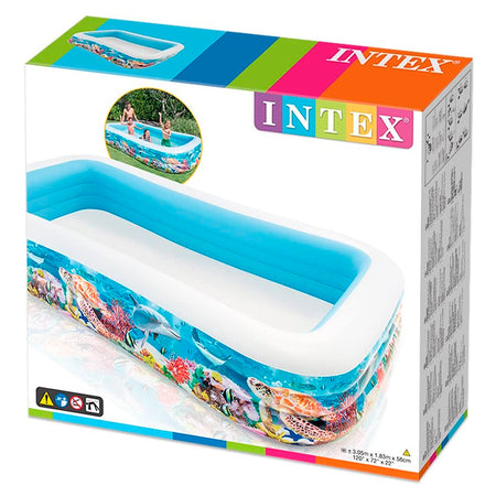 PISCINA INFLABLE TROPICAL 305X183X56 CM INTEX 58485NP