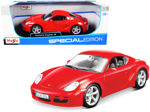 CARRO PORSCHE CAYMAN S A ESCALA 1:18