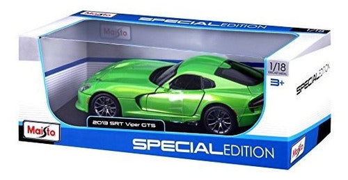 CARRO SRT VIPER GTS 2017 A ESCALA 1:18