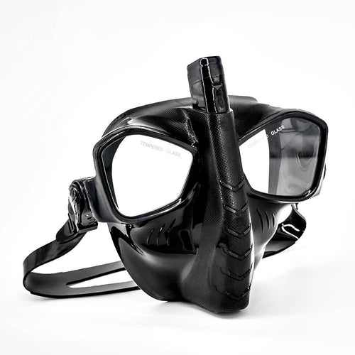 SNORKEL MÁSCARA DE BUCEO NEGRA JAGER