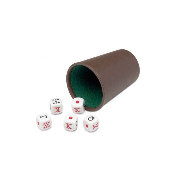 POKER DICE WITH CUP